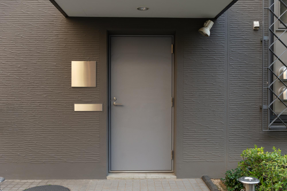 Parkersburg Solid Steel Front Door